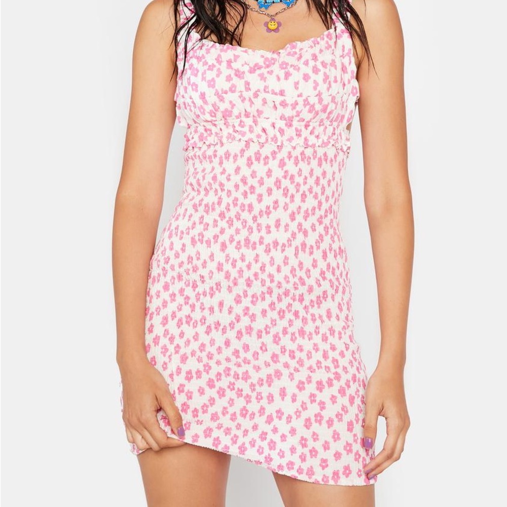 Gab & Kate bodycon floral printed mini dress